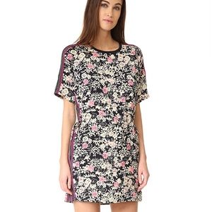 Scotch and soda maison floral dress elastic waist
